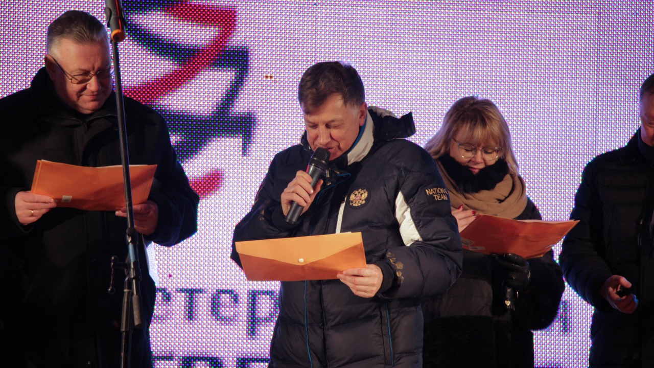 Торжественное открытие XIII Санкт-Петербургской Рождественской Ярмарки состоялось!