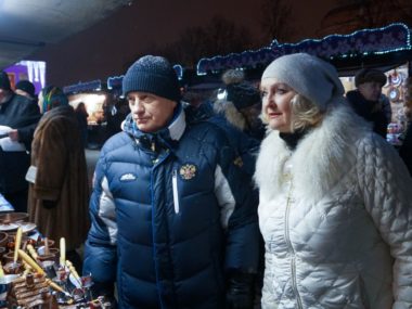 Торжественное открытие XIII Санкт-Петербургской Рождественской Ярмарки состоялось!