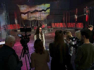 На Большой сцене состоялся пресс-показ спектакля «Легенда о Гильгамеше»