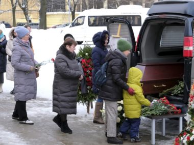 Прощание с Владимиром Тодоровым